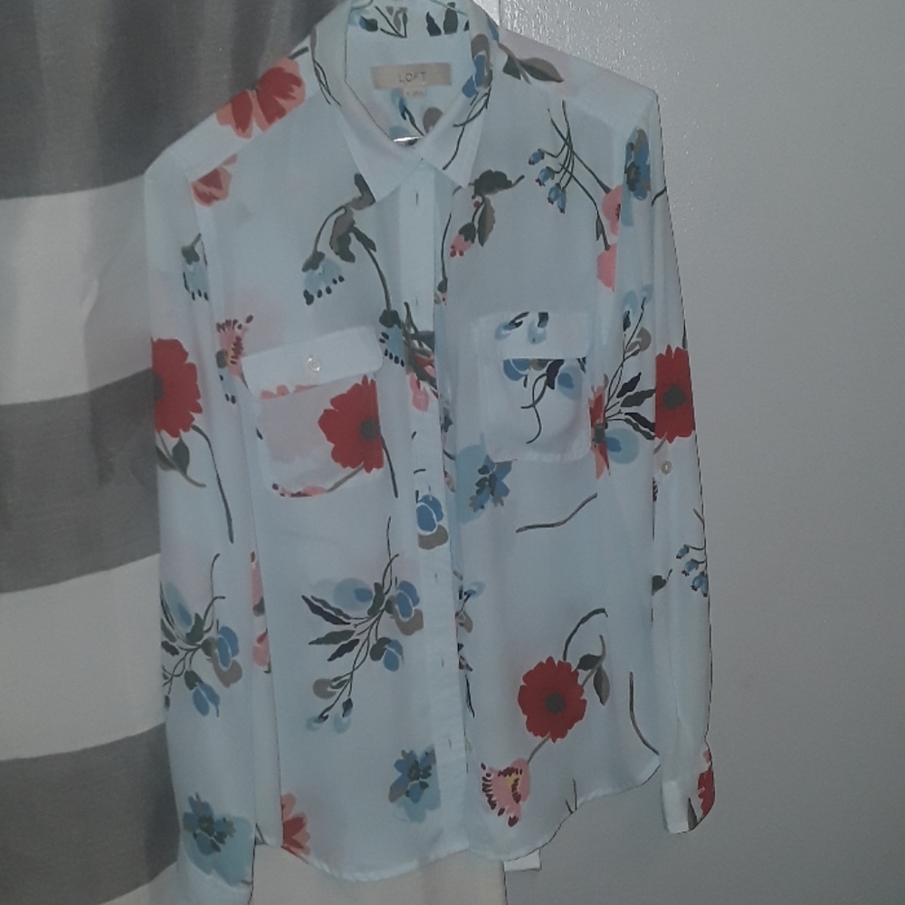 Floral long sleeve